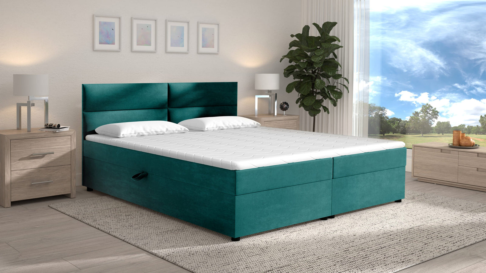 Łóżko kontynentalne – jakie to? Na co zwrócić uwagę przy wyborze?