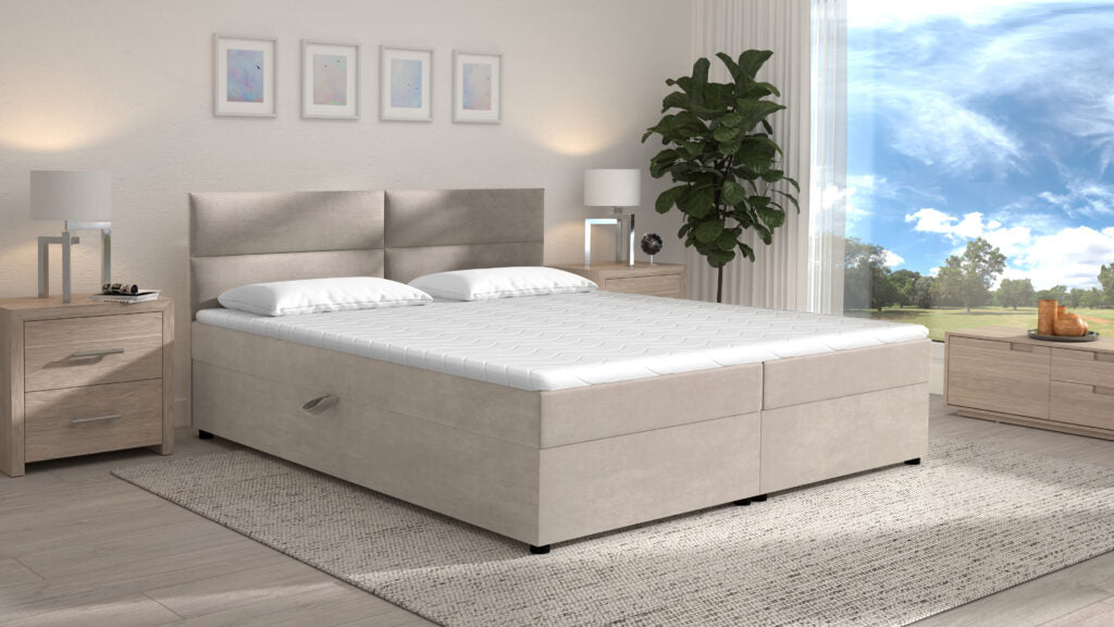 Łóżko kontynetalne COMO