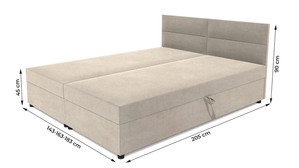 Łóżko kontynentalne | COMO