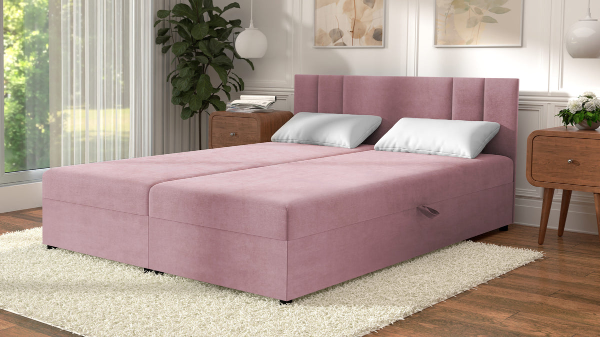 Łóżko kontynentalne | With