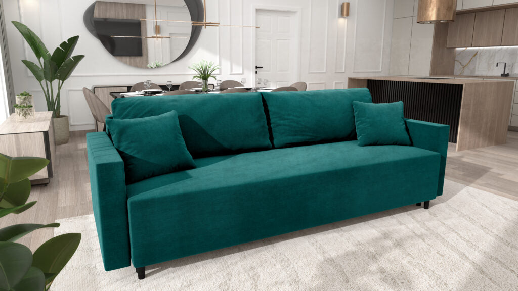 Kanapa rozkładana do salonu Amber