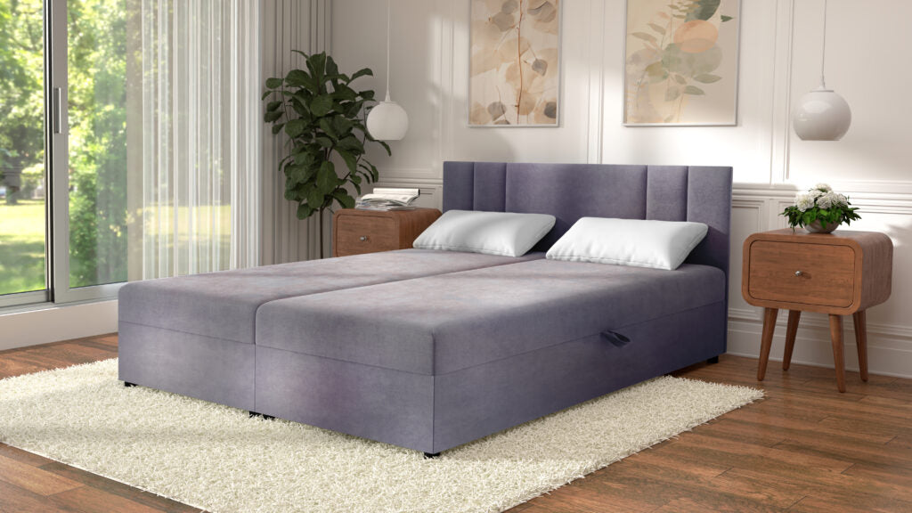 Łóżko kontynentalne | With