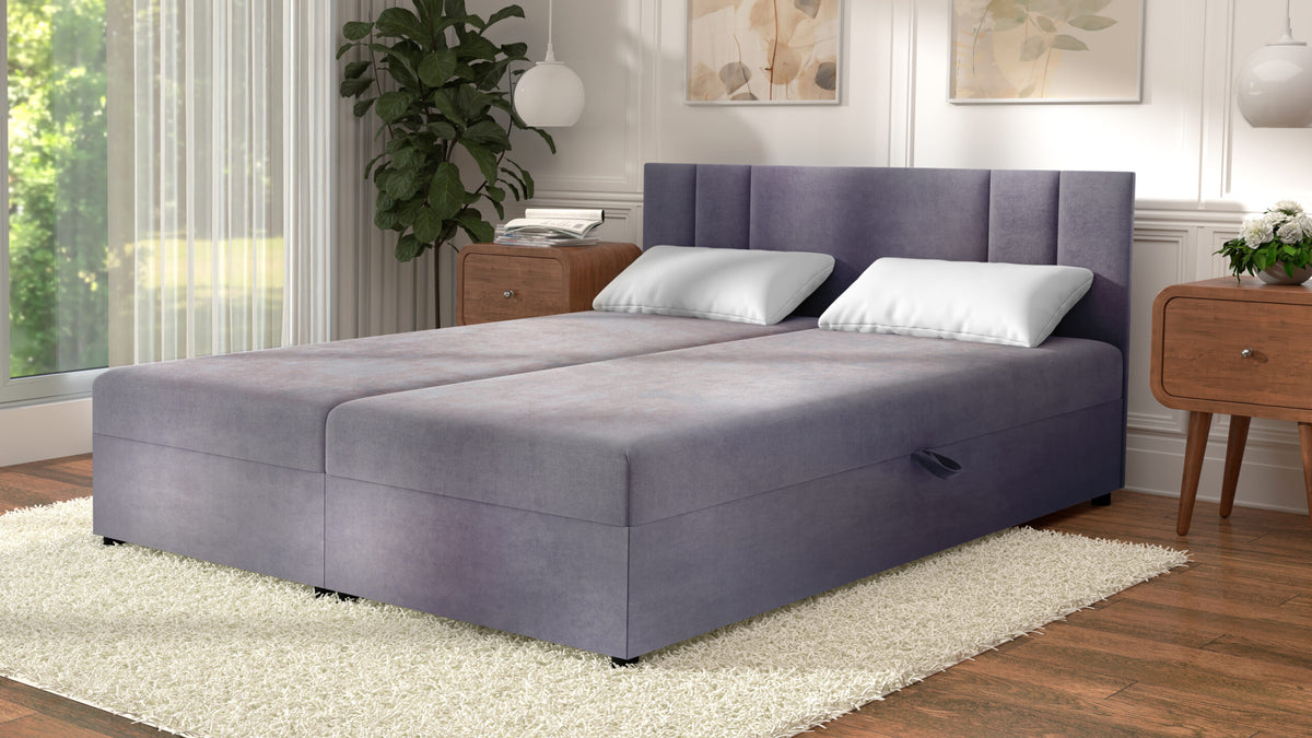 Łóżko kontynentalne | With