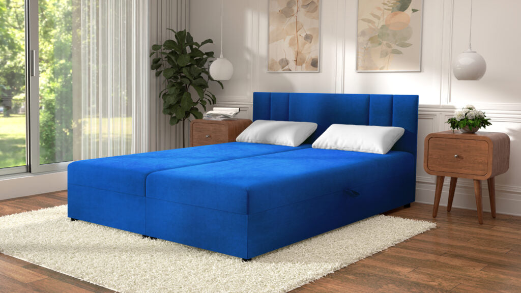 Łóżko kontynentalne | With