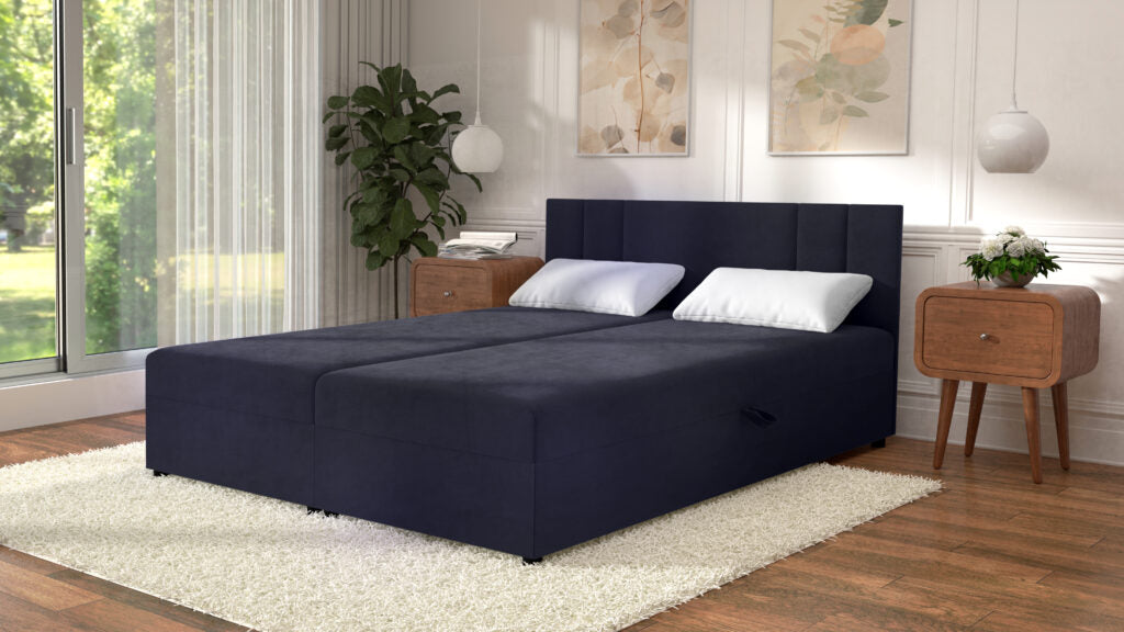 Łóżko kontynentalne | With