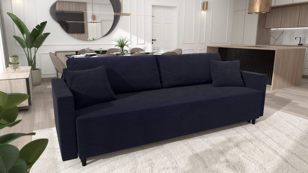 Kanapa rozkładana do salonu Amber