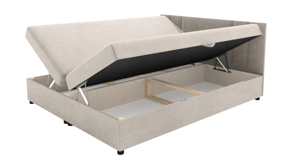 Łóżko kontynentalne | With