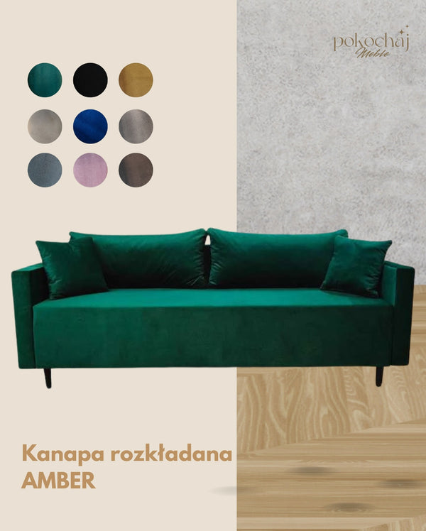 kanapa rozkładana Amber