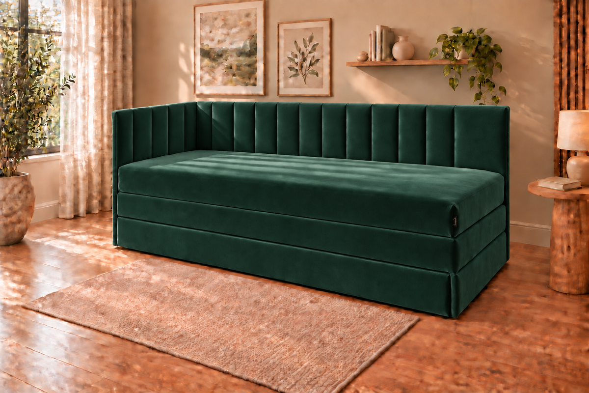 Tutuś Duo Bonell Welur Premium – Zielony butelka
