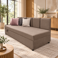 Tapczan Soft – ciemny beż