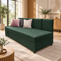Tapczan Soft – zielony butelkowy