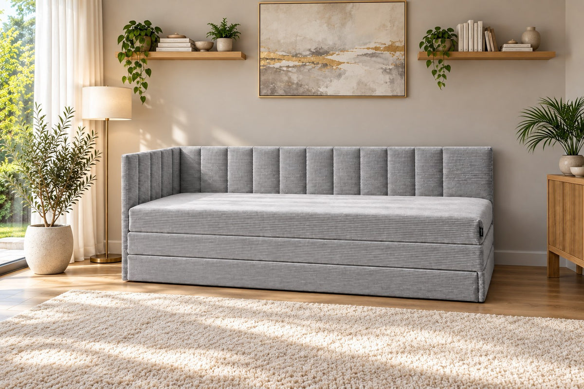 Tutuś Duo Bonell – sztruks Apollo, srebrny