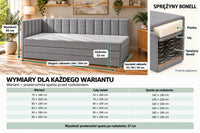 Tutuś Duo Bonell – sztruks Apollo, wymiary